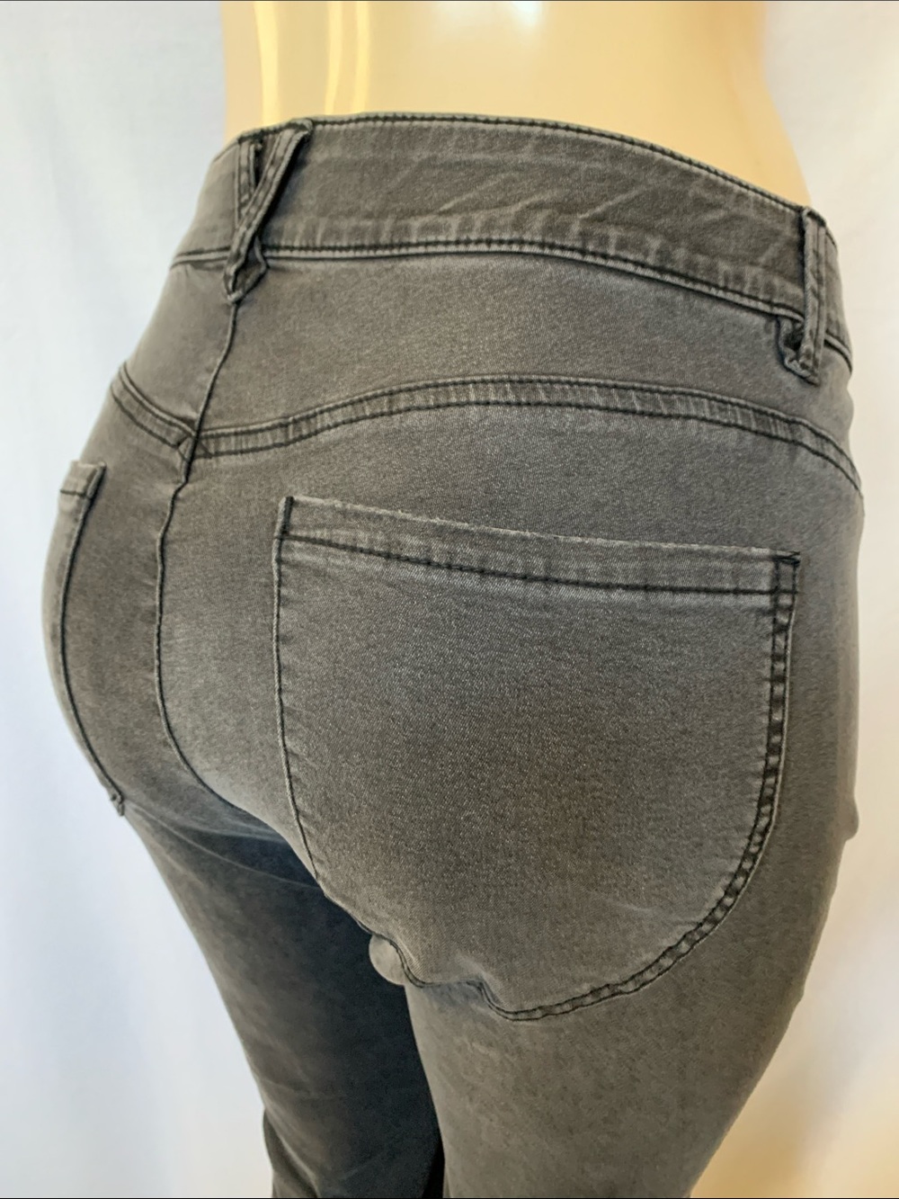 DEMOCRACY Jeans Women's Tummy Control Size 18W Vintage Black SkinnyNWOT